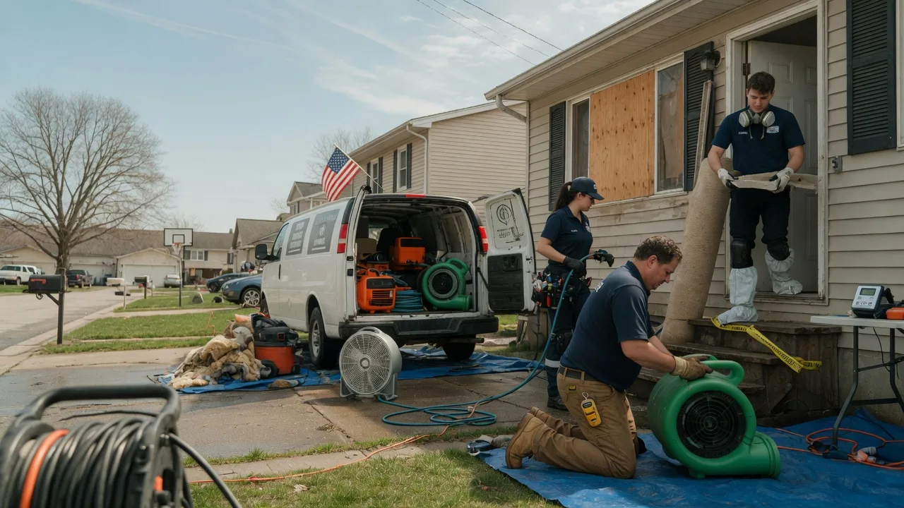 Water Damage Restoration in Mount Horeb, WI near me